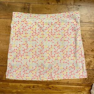 Cracked Wheat Pink and Orange Golf Skort
